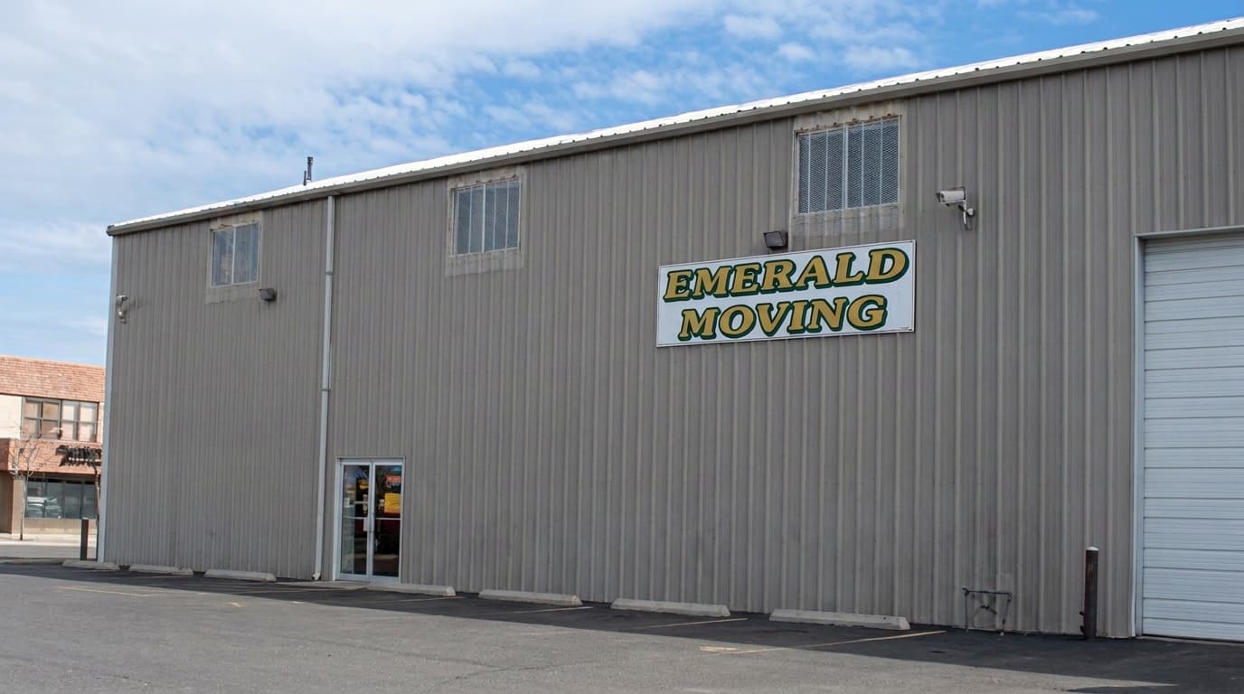 Emerald Moving & Storage warehouse in Eugene, Oregon
